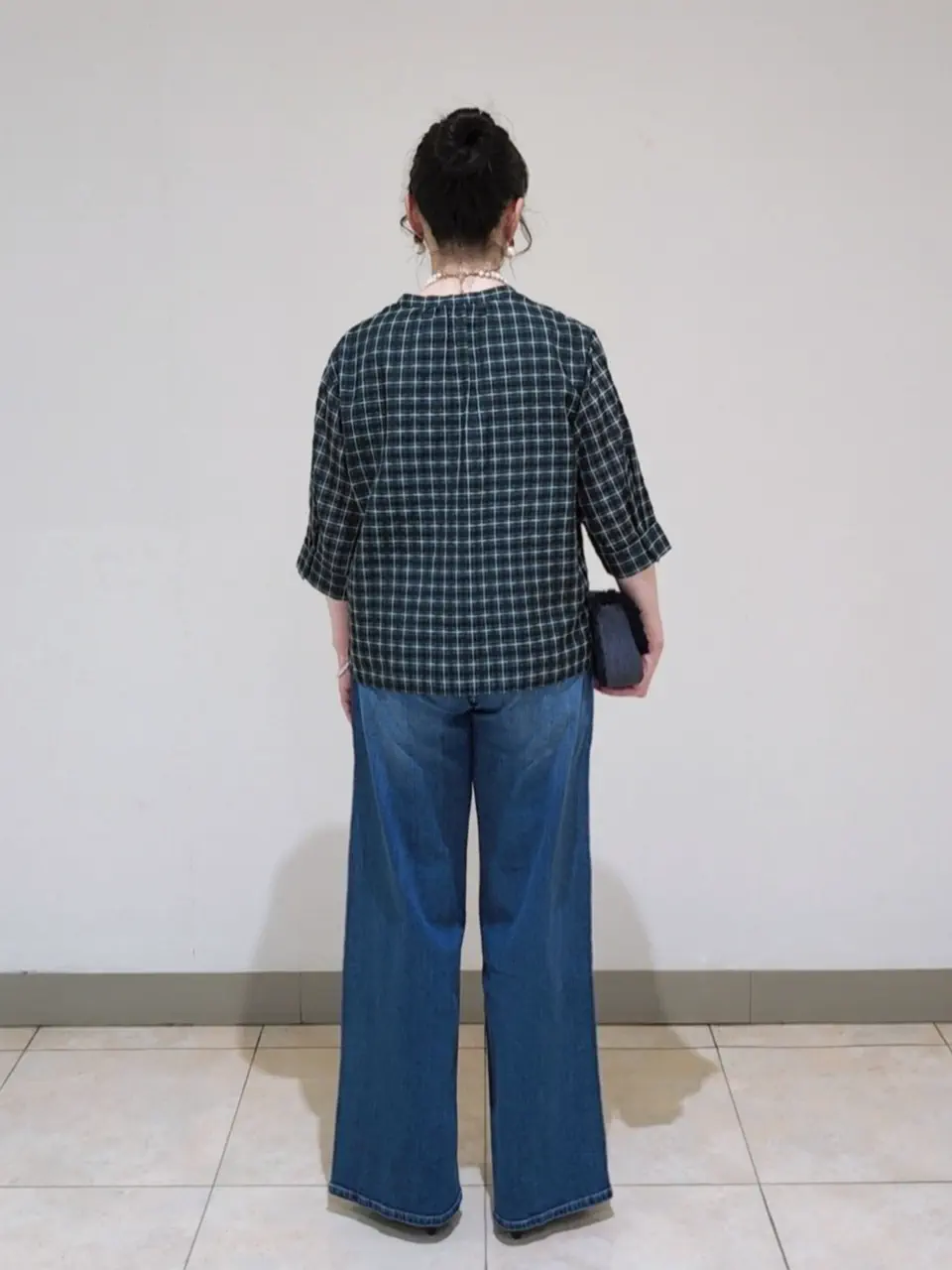 J.PRESS LADIES L スタッフ コーディネート画像