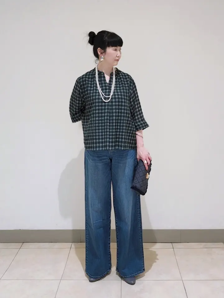 J.PRESS LADIES L スタッフ コーディネート画像