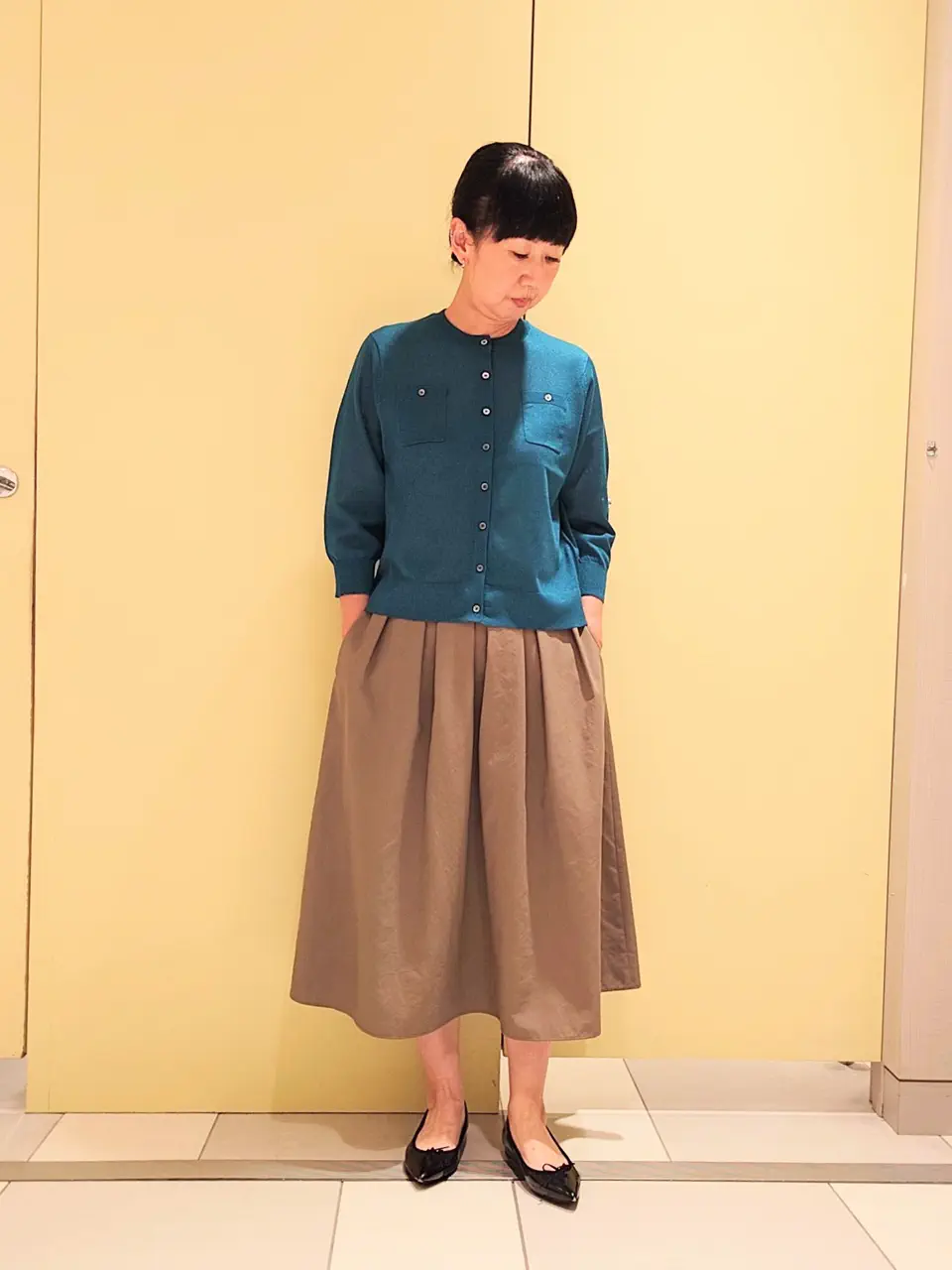 J.PRESS LADIES スタッフ コーディネート画像