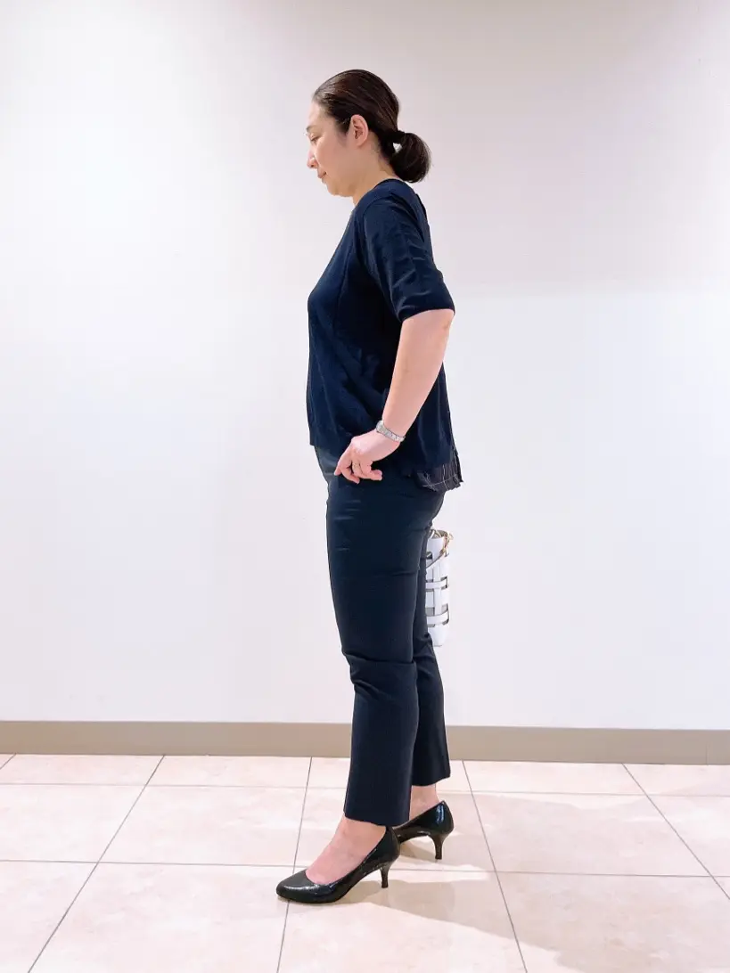 J.PRESS LADIES L スタッフ コーディネート画像