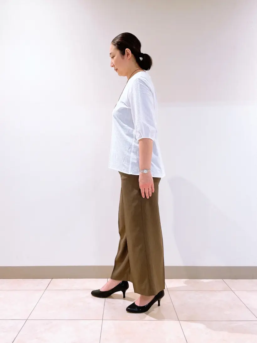 J.PRESS LADIES L スタッフ コーディネート画像