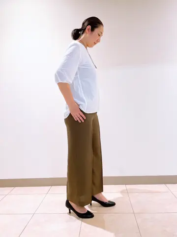 J.PRESS LADIES L スタッフ コーディネート画像