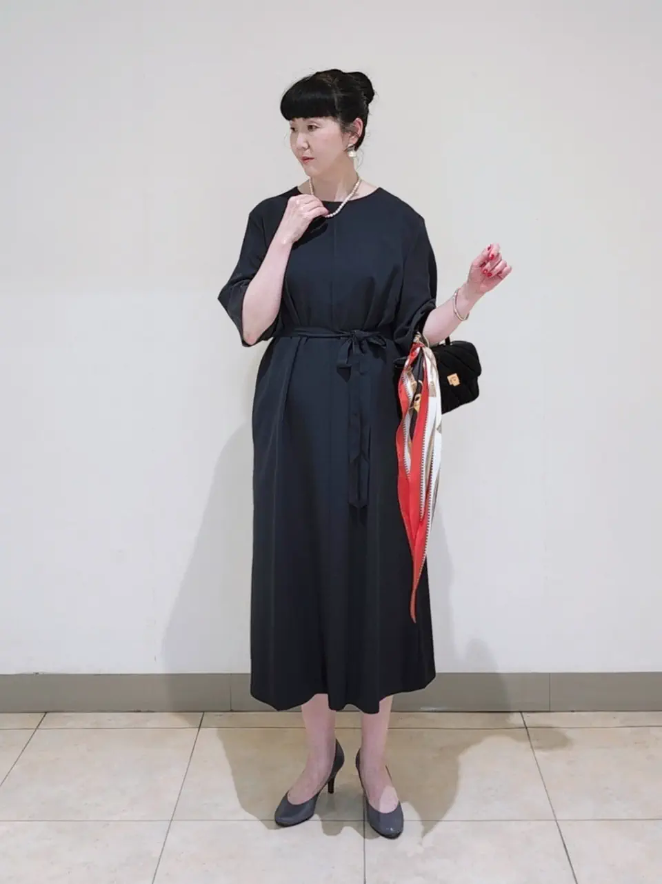 J.PRESS LADIES L スタッフ コーディネート画像