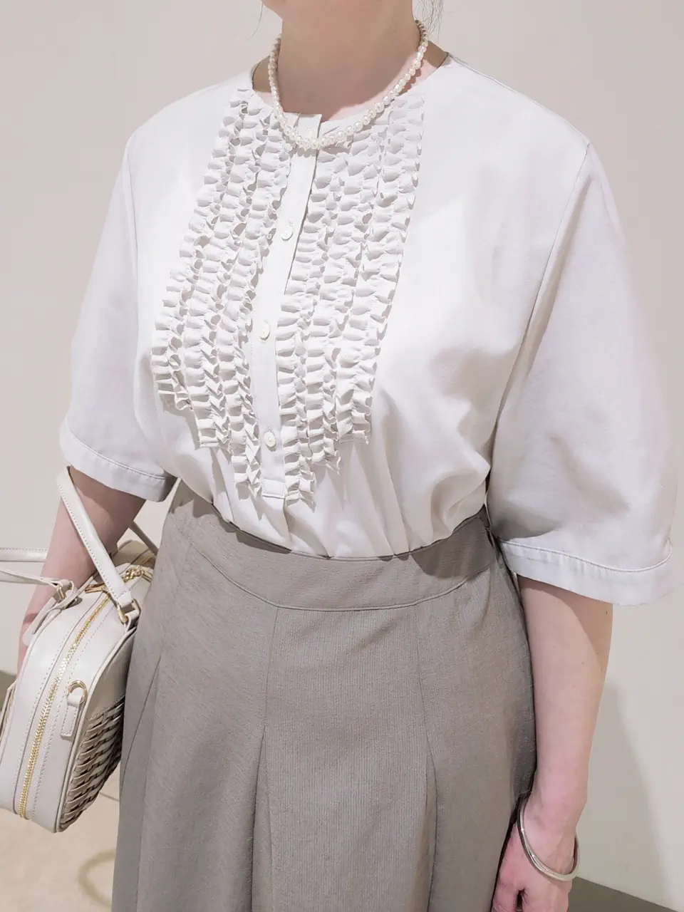 J.PRESS LADIES L スタッフ コーディネート画像