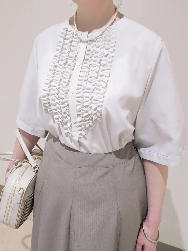 J.PRESS LADIES L スタッフ コーディネート画像