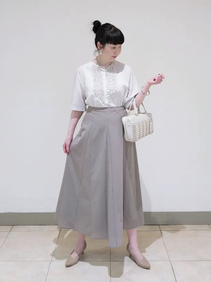 J.PRESS LADIES L スタッフ コーディネート画像