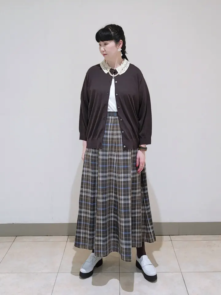 J.PRESS LADIES L スタッフ コーディネート画像