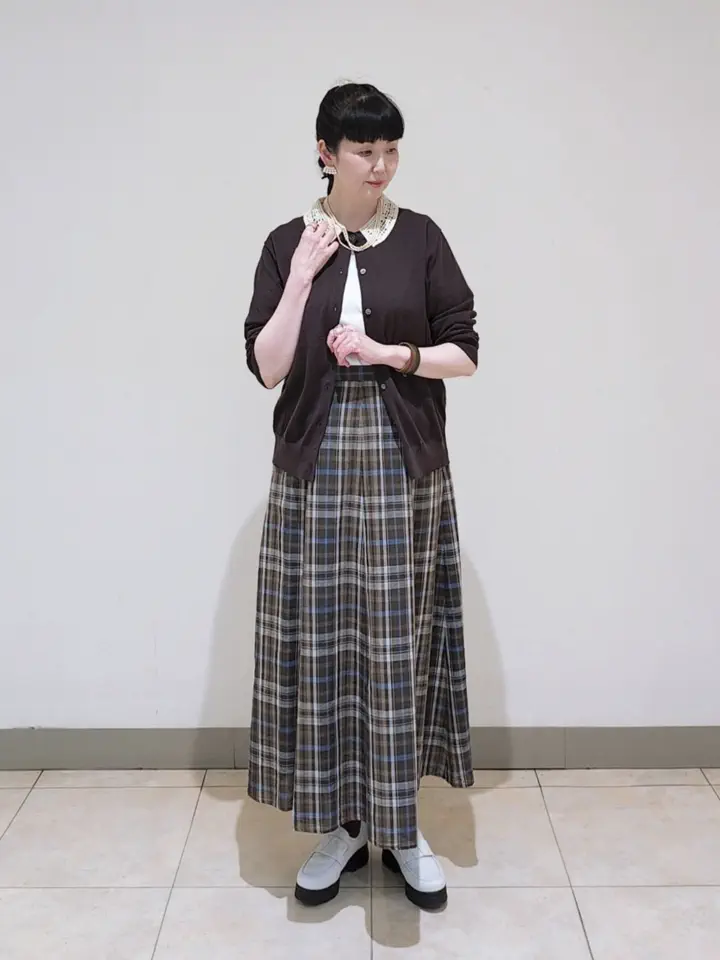 J.PRESS LADIES L スタッフ コーディネート画像