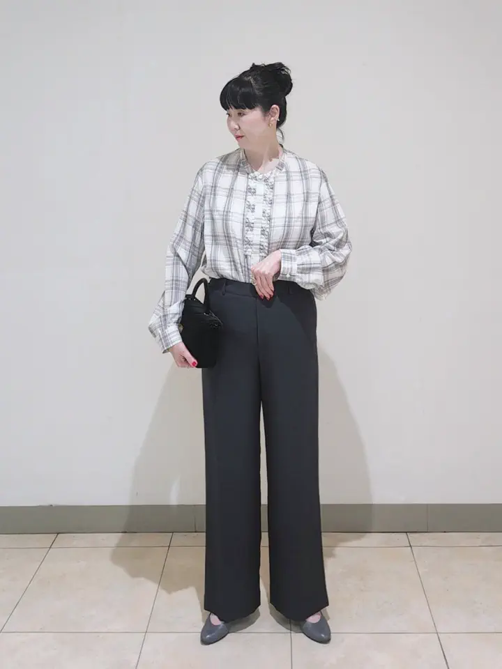 J.PRESS LADIES L スタッフ コーディネート画像