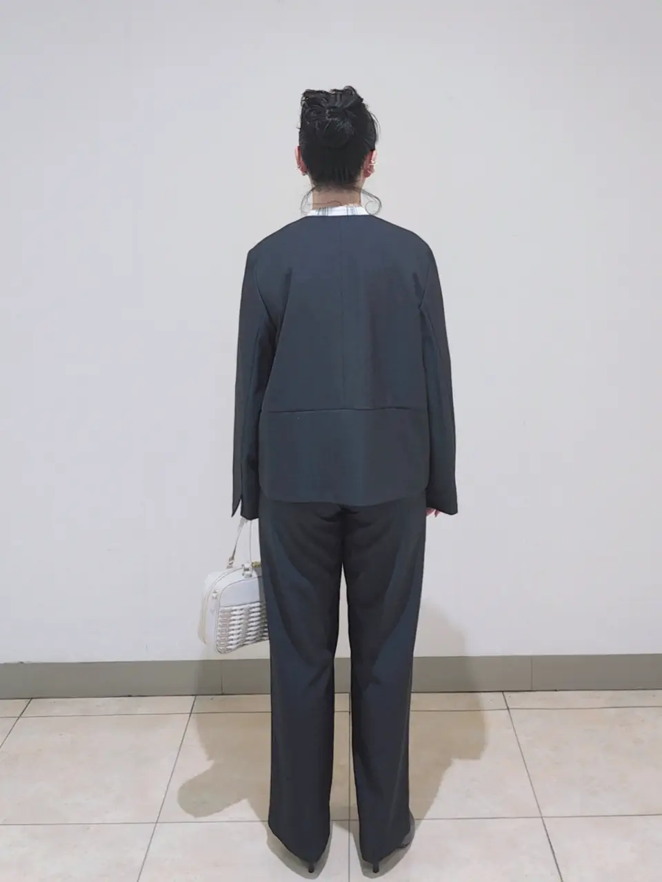 J.PRESS LADIES L スタッフ コーディネート画像