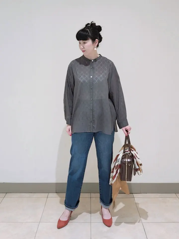 J.PRESS LADIES L スタッフ コーディネート画像