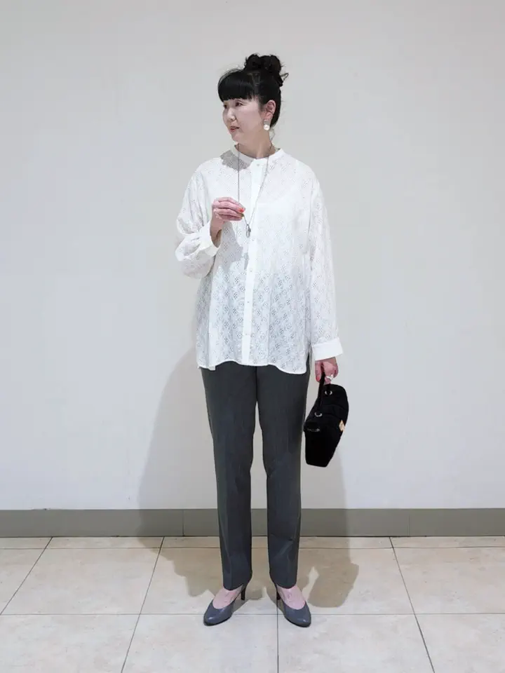 J.PRESS LADIES L スタッフ コーディネート画像