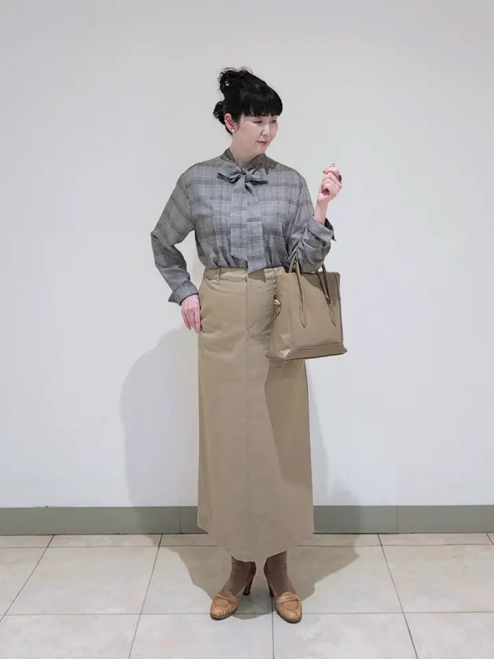 J.PRESS LADIES L スタッフ コーディネート画像