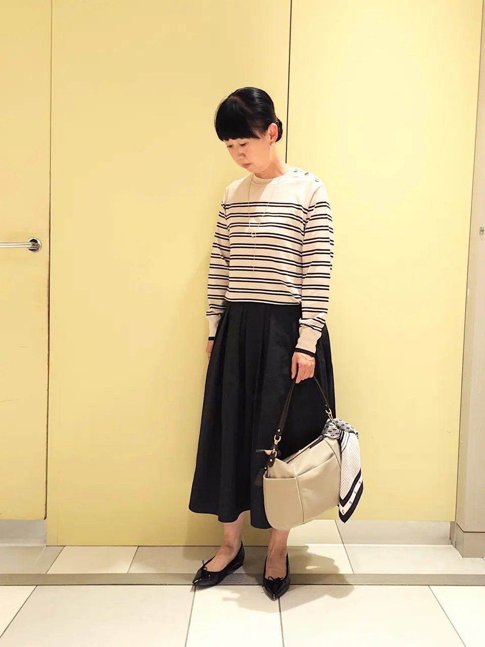 J.PRESS LADIES スタッフ コーディネート画像