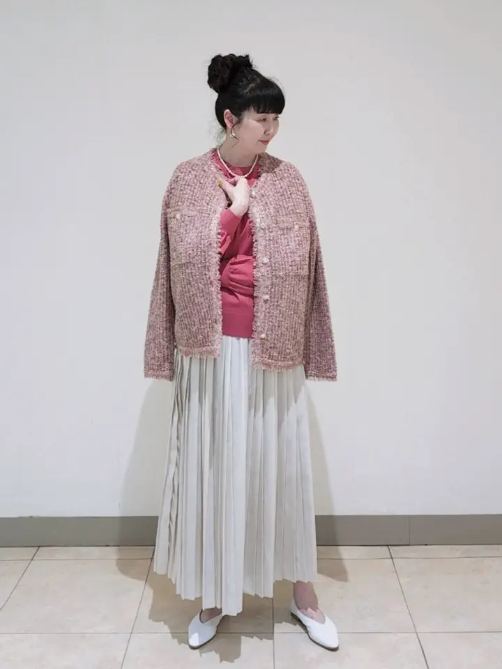J.PRESS LADIES L スタッフ コーディネート画像