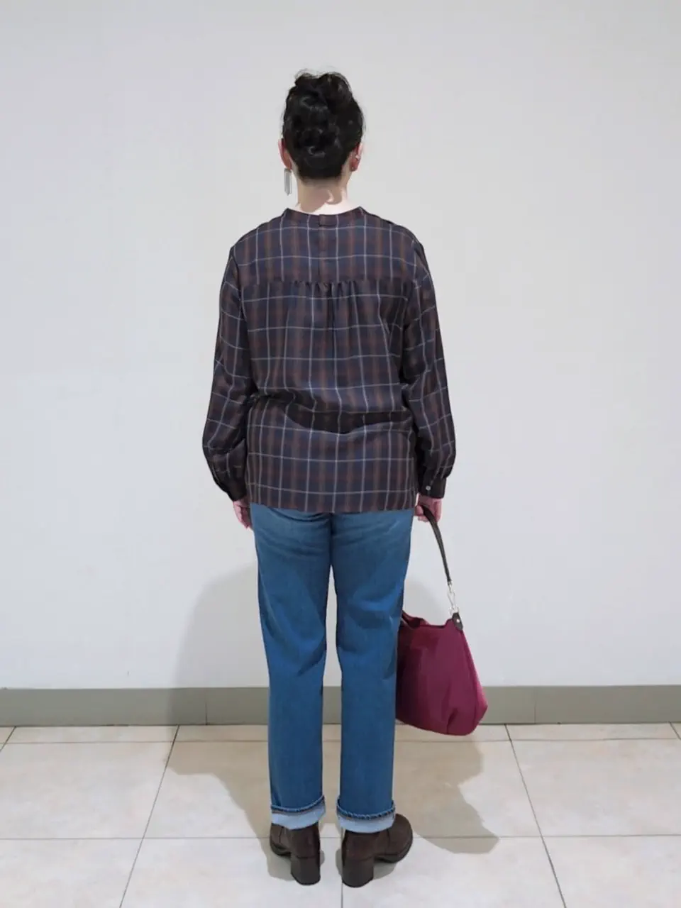 J.PRESS LADIES L スタッフ コーディネート画像