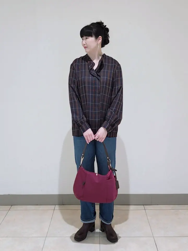 J.PRESS LADIES L スタッフ コーディネート画像