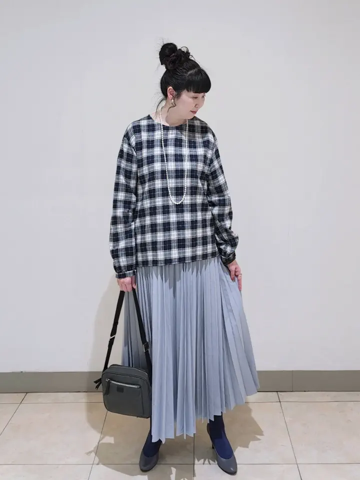 J.PRESS LADIES L スタッフ コーディネート画像