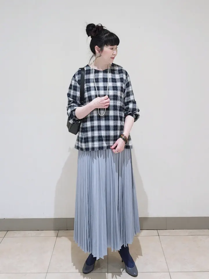 J.PRESS LADIES L スタッフ コーディネート画像