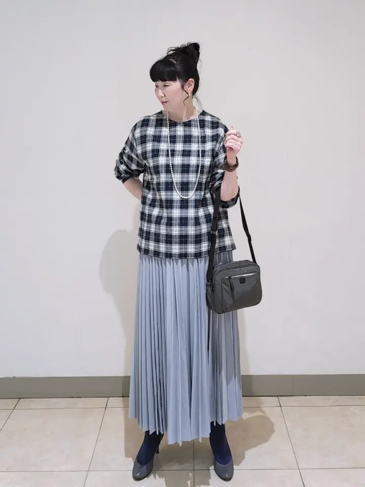J.PRESS LADIES L スタッフ コーディネート画像