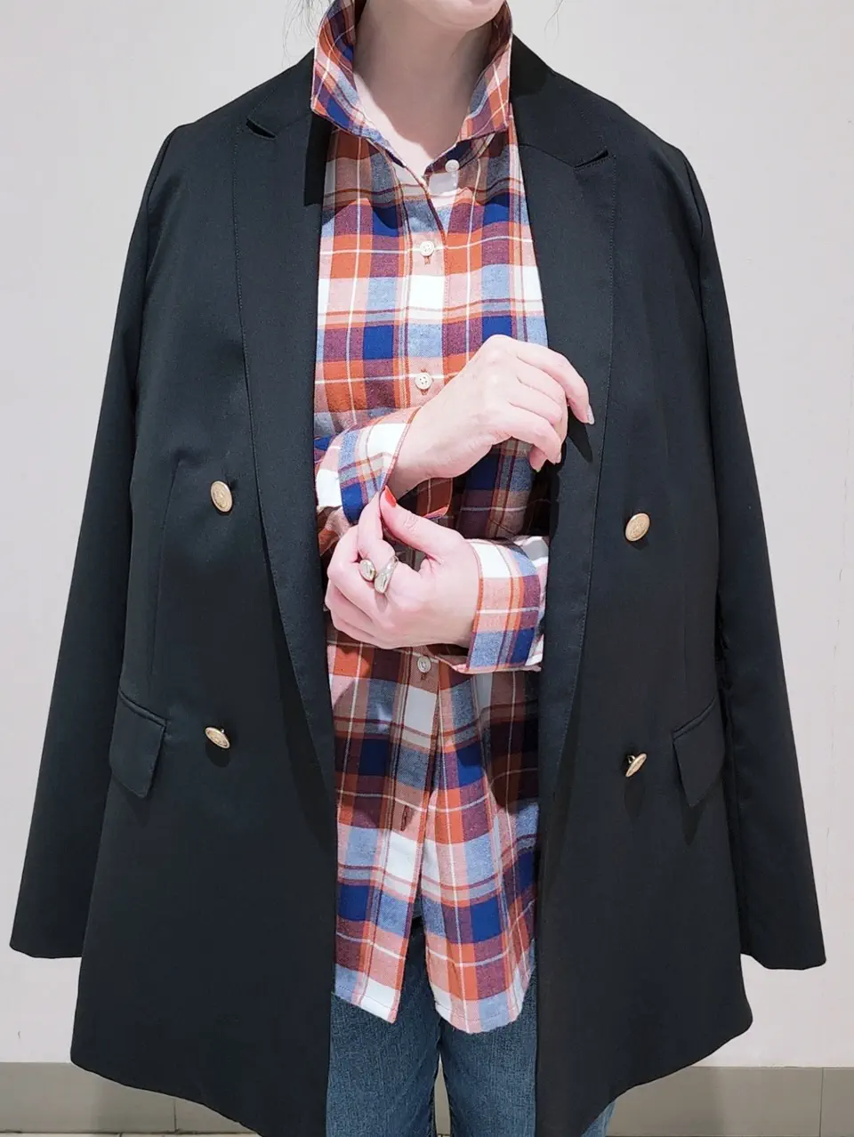 J.PRESS LADIES L スタッフ コーディネート画像