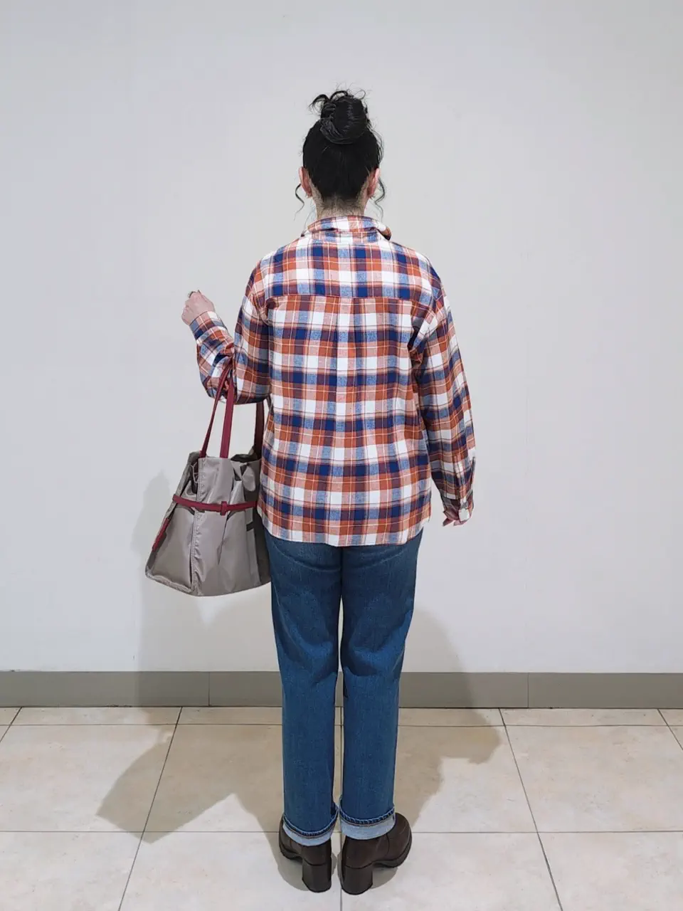 J.PRESS LADIES L スタッフ コーディネート画像