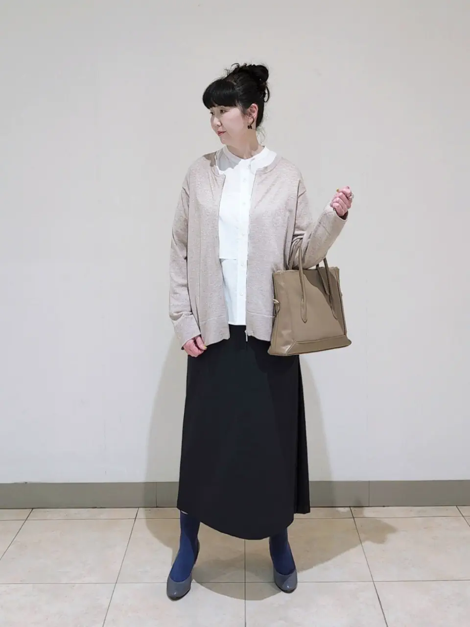 J.PRESS LADIES L スタッフ コーディネート画像