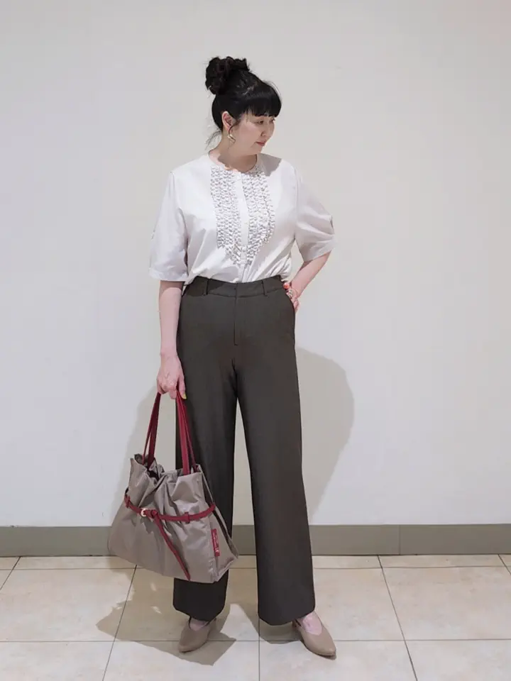 J.PRESS LADIES L スタッフ コーディネート画像