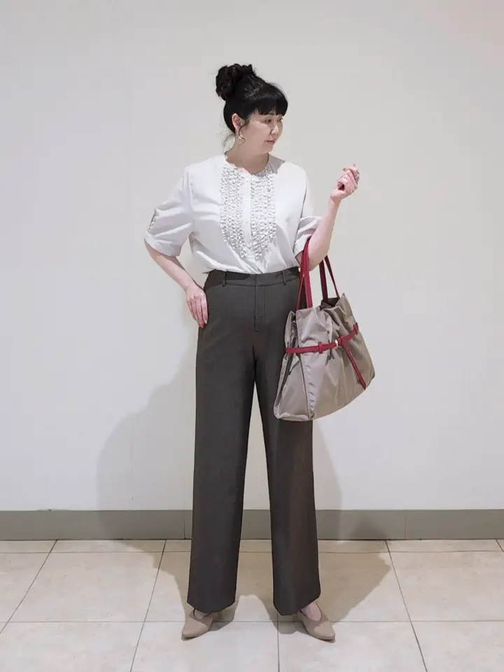 J.PRESS LADIES L スタッフ コーディネート画像