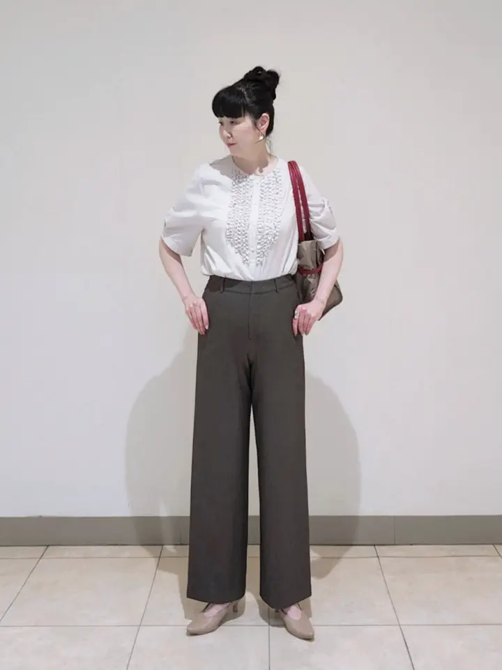J.PRESS LADIES L スタッフ コーディネート画像