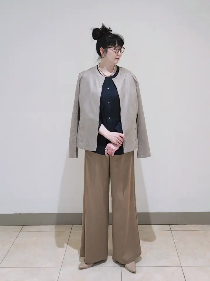 J.PRESS LADIES L スタッフ コーディネート画像