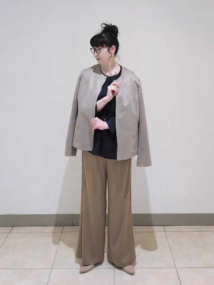 J.PRESS LADIES L スタッフ コーディネート画像
