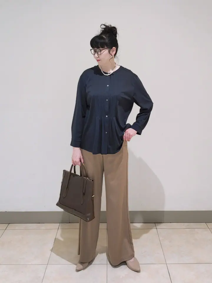 J.PRESS LADIES L スタッフ コーディネート画像