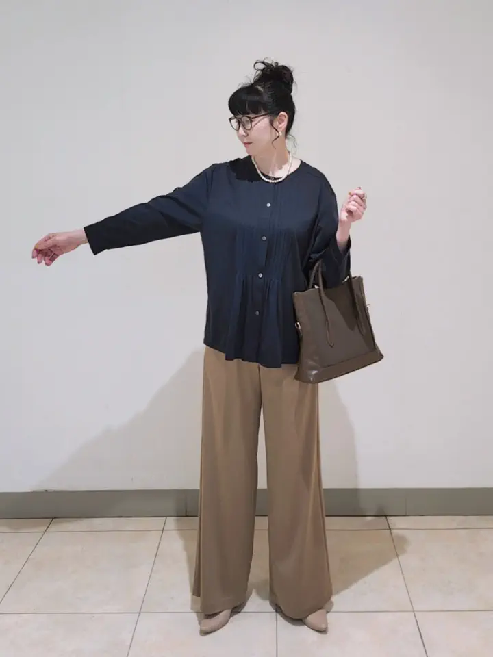 J.PRESS LADIES L スタッフ コーディネート画像