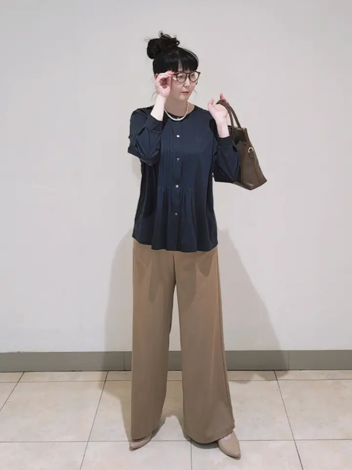 J.PRESS LADIES L スタッフ コーディネート画像