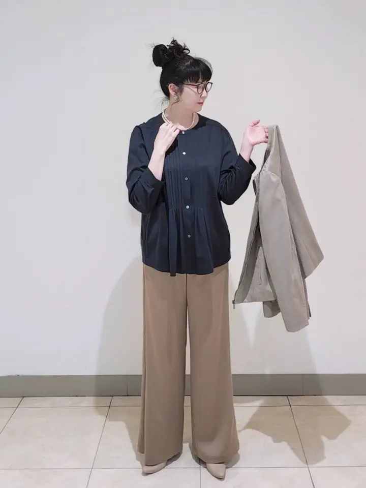 J.PRESS LADIES L スタッフ コーディネート画像
