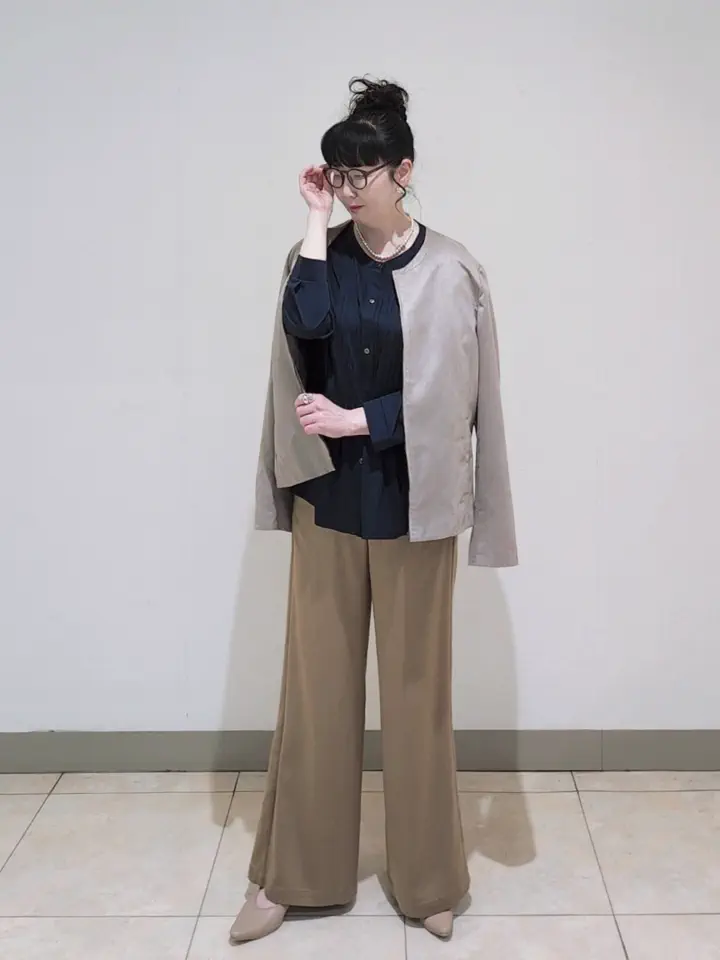 J.PRESS LADIES L スタッフ コーディネート画像