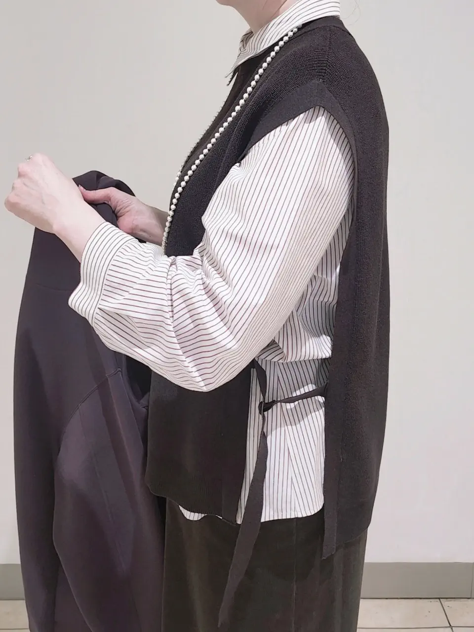 J.PRESS LADIES L スタッフ コーディネート画像