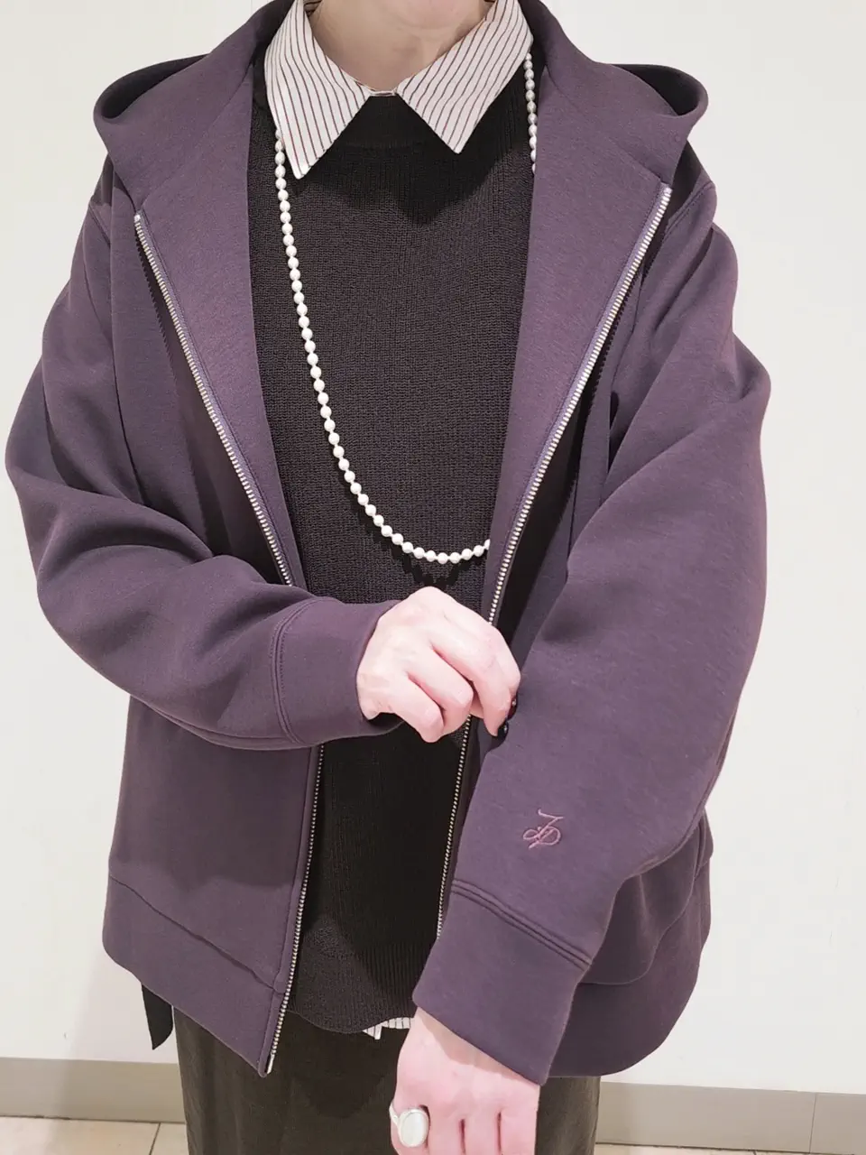 J.PRESS LADIES L スタッフ コーディネート画像