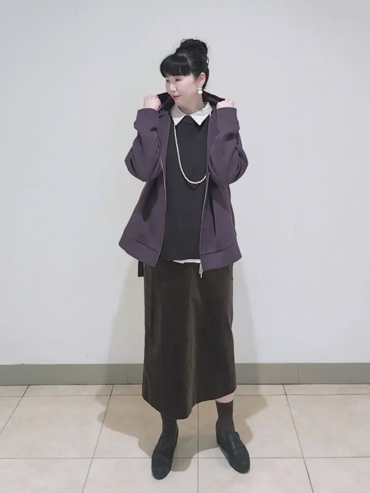 J.PRESS LADIES L スタッフ コーディネート画像
