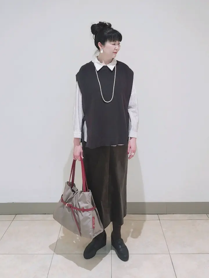 J.PRESS LADIES L スタッフ コーディネート画像