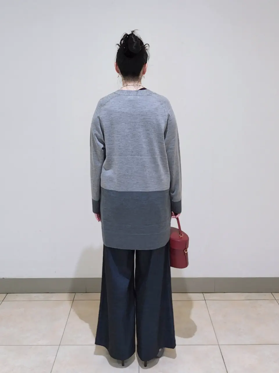 J.PRESS LADIES L スタッフ コーディネート画像