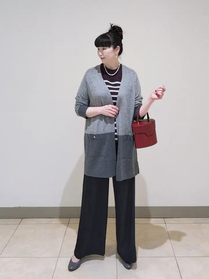 J.PRESS LADIES L スタッフ コーディネート画像