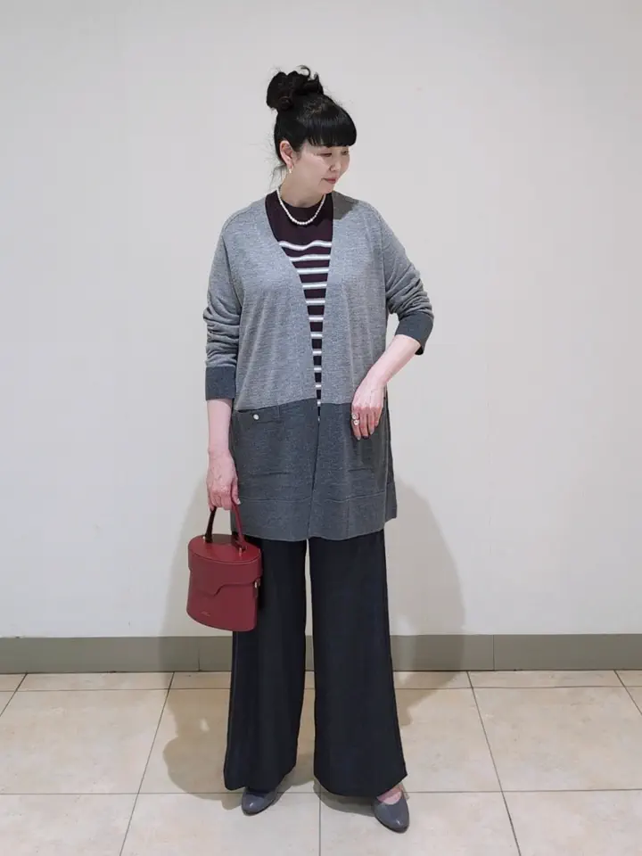 J.PRESS LADIES L スタッフ コーディネート画像