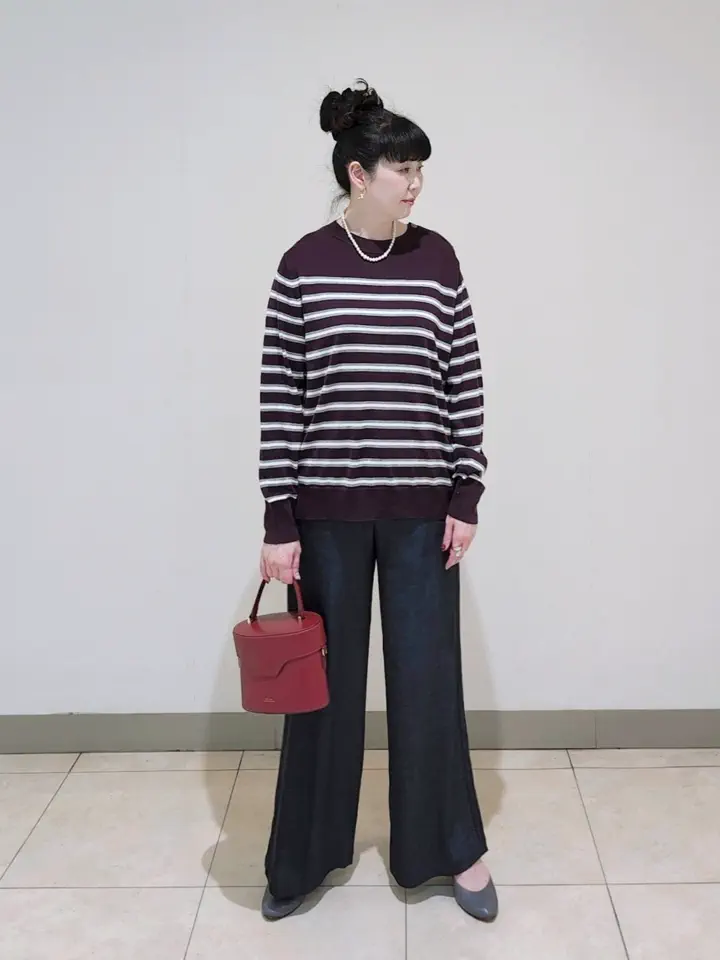 J.PRESS LADIES L スタッフ コーディネート画像