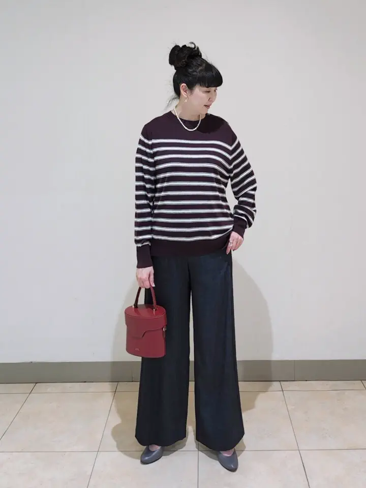 J.PRESS LADIES L スタッフ コーディネート画像