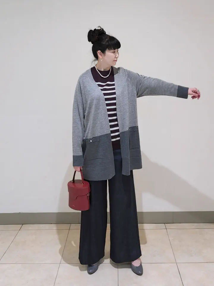J.PRESS LADIES L スタッフ コーディネート画像