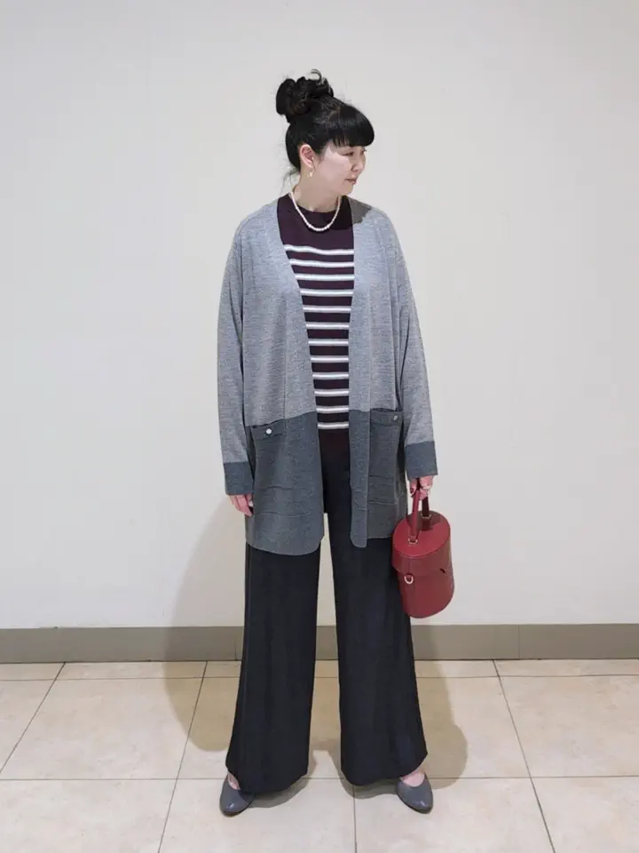 J.PRESS LADIES L スタッフ コーディネート画像
