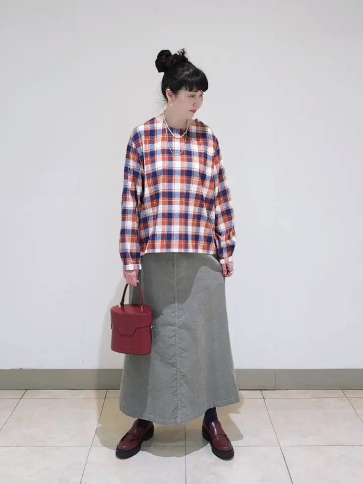 J.PRESS LADIES L スタッフ コーディネート画像
