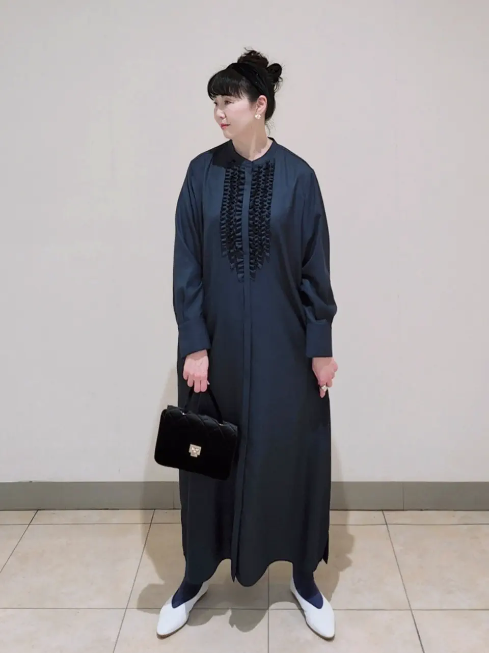 J.PRESS LADIES L スタッフ コーディネート画像